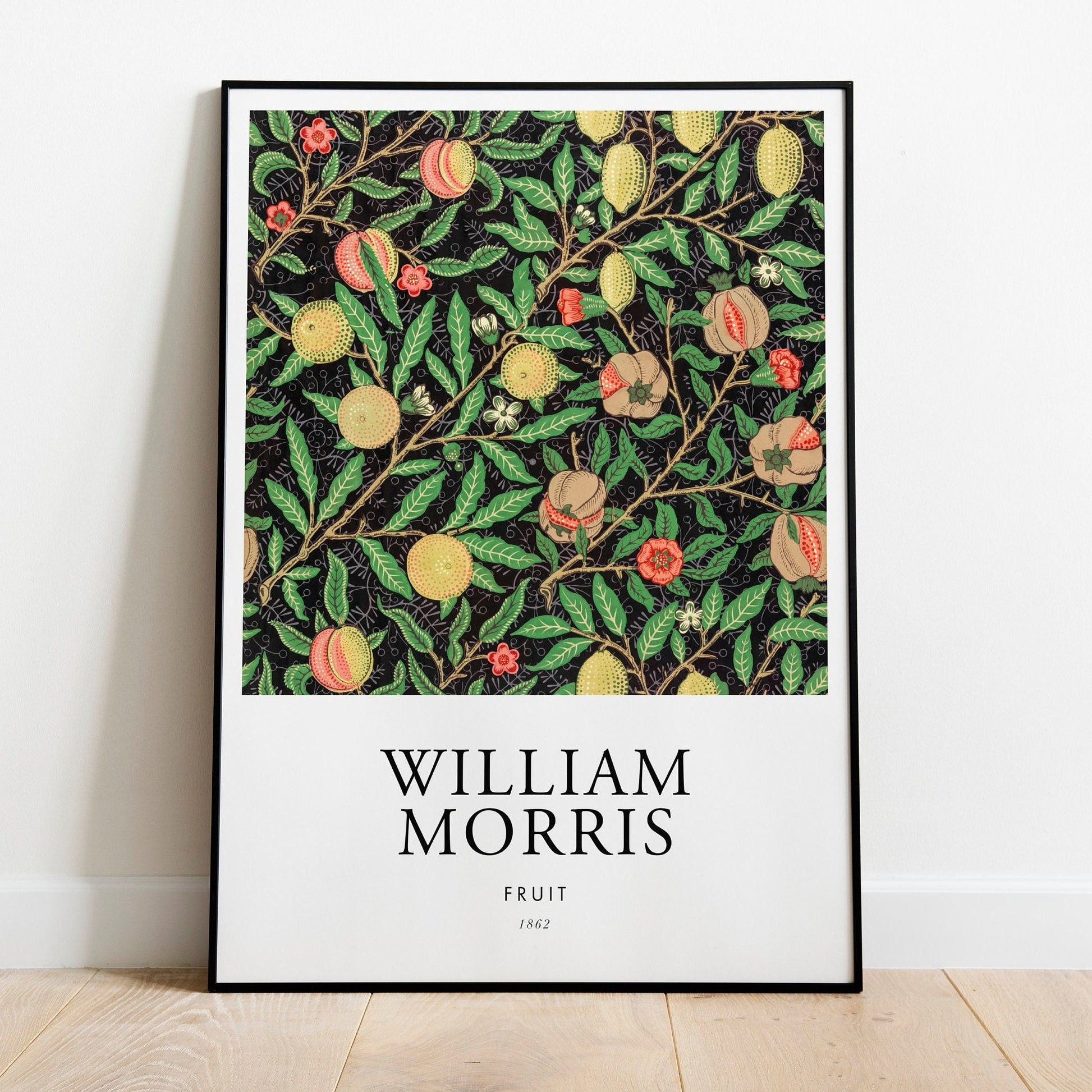 WILLIAM MORRIS - Fruit (Poster Style) - Pathos Studio - Art Prints