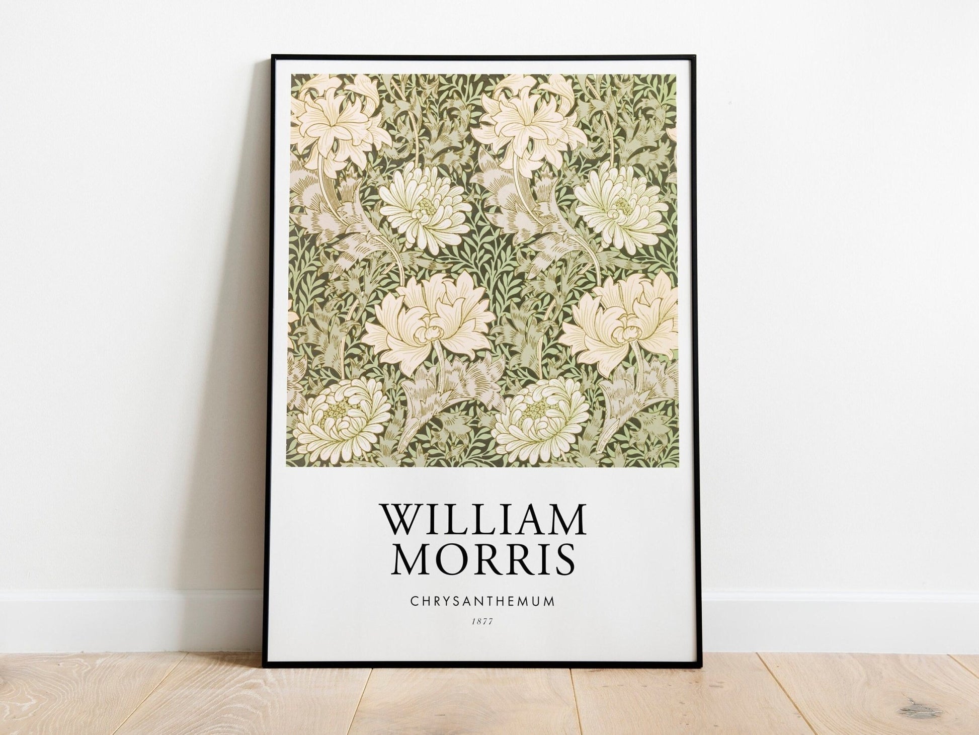 William Morris: Set of 3 Floral Pattern Posters - Pathos Studio - Art Print Sets