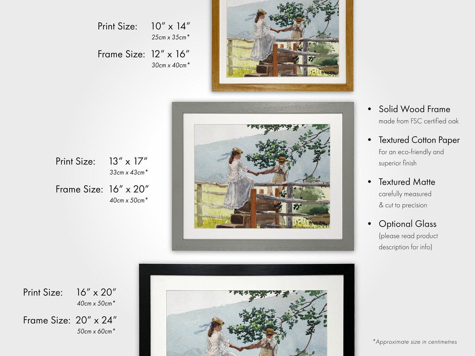 WINSLOW HOMER - On The Stile - Pathos Studio - Art Prints