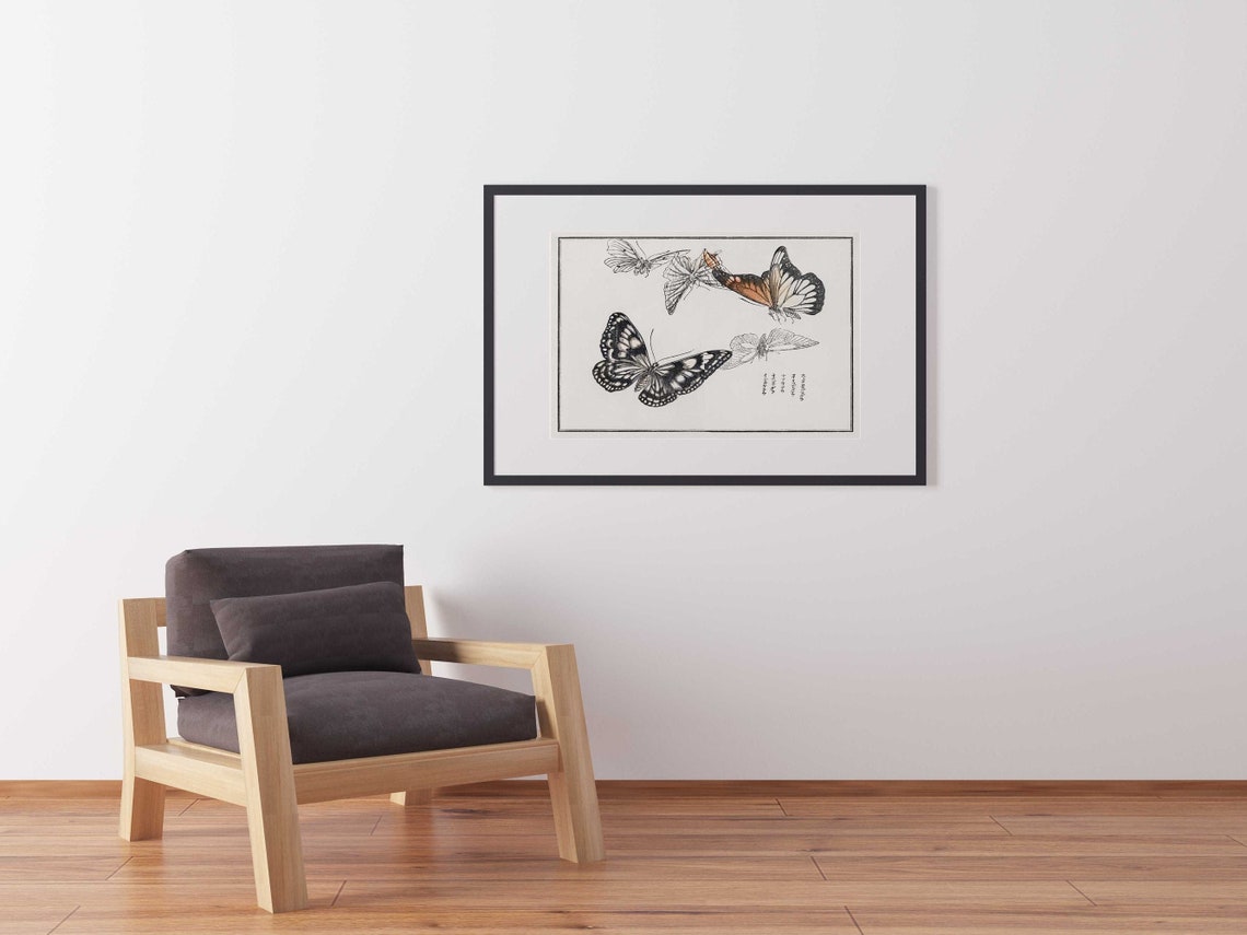 MORIMOTO TOKO - Butterflies Illustration