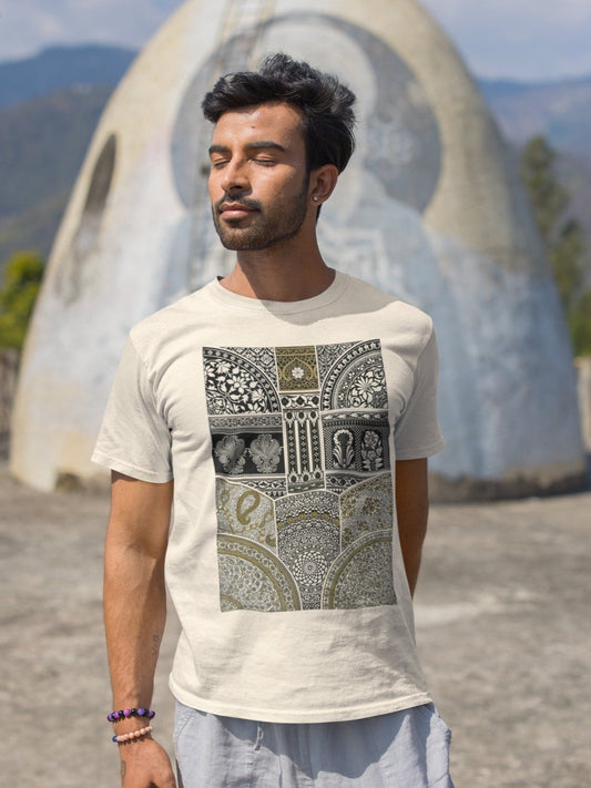 ALBERT RACINET - Indian Pattern T-Shirt - Pathos Studio - T-Shirts