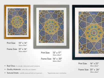 Kunst des Korans (traditionelle persische / islamische Kunst)
