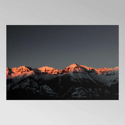 CAROL M. HIGHSMITH - Blick auf den Sonnenuntergang in den Bergen