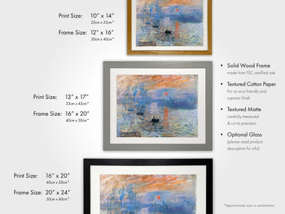 CLAUDE MONET - Impression, Sunrise - Pathos Studio - Art Prints