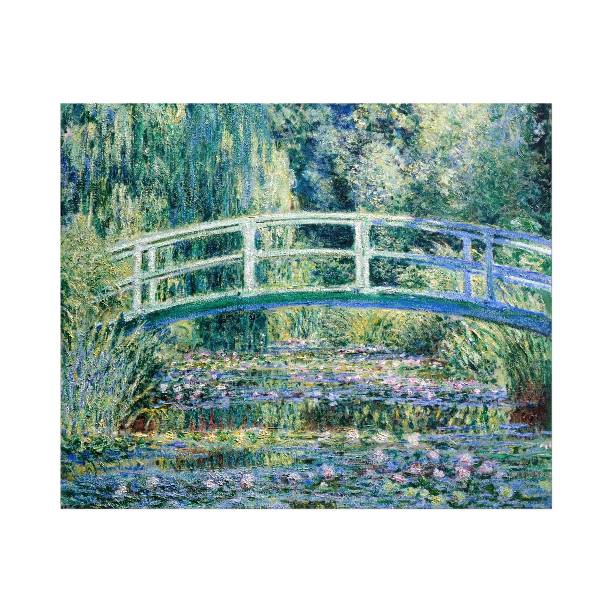 CLAUDE MONET - Water Lilies And Japanese Bridge - Pathos Studio - Art Prints