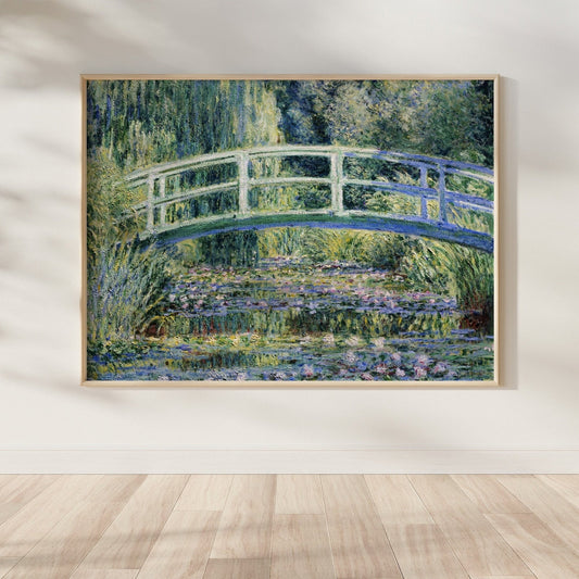 CLAUDE MONET - Water Lilies And Japanese Bridge - Pathos Studio - Art Prints