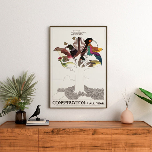 Conservation is All Year (Vintage Poster) - Pathos Studio - Posters, Prints, & Visual Artwork