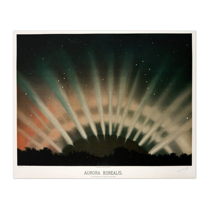 E. L. TROUVELOT - Aurora Borealis