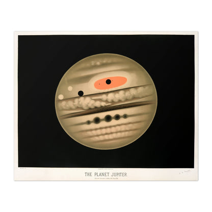 E.L. TROUVELOT - Planet Jupiter