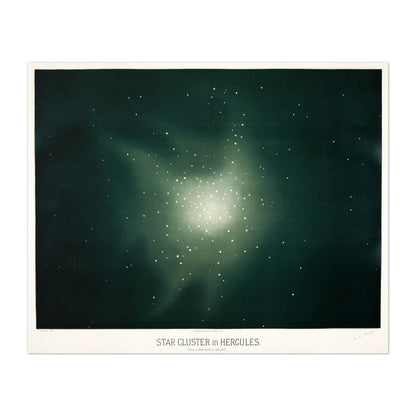 E.L. TROUVELOT - Star Cluster In Hercules