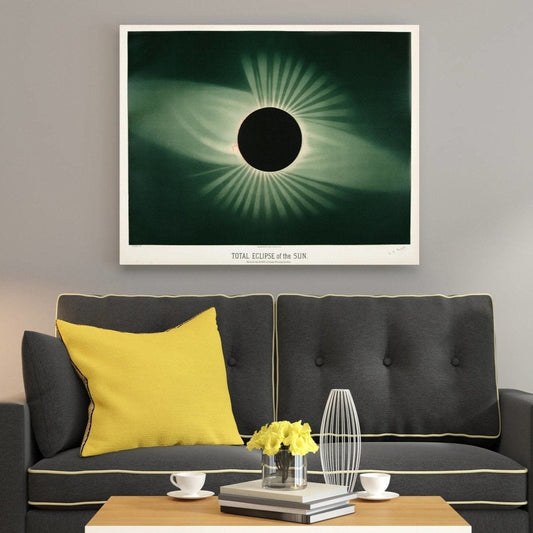 E.L. TROUVELOT - Total Eclipse Of The Sun
