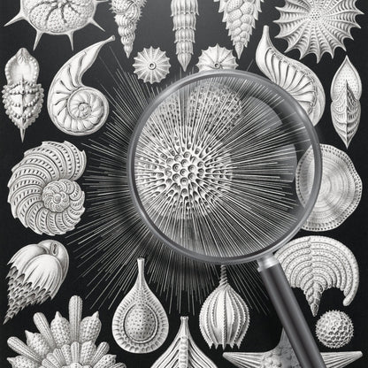 ERNST HAECKEL - Sea Shells (Thalamophora–Kammerlinge)