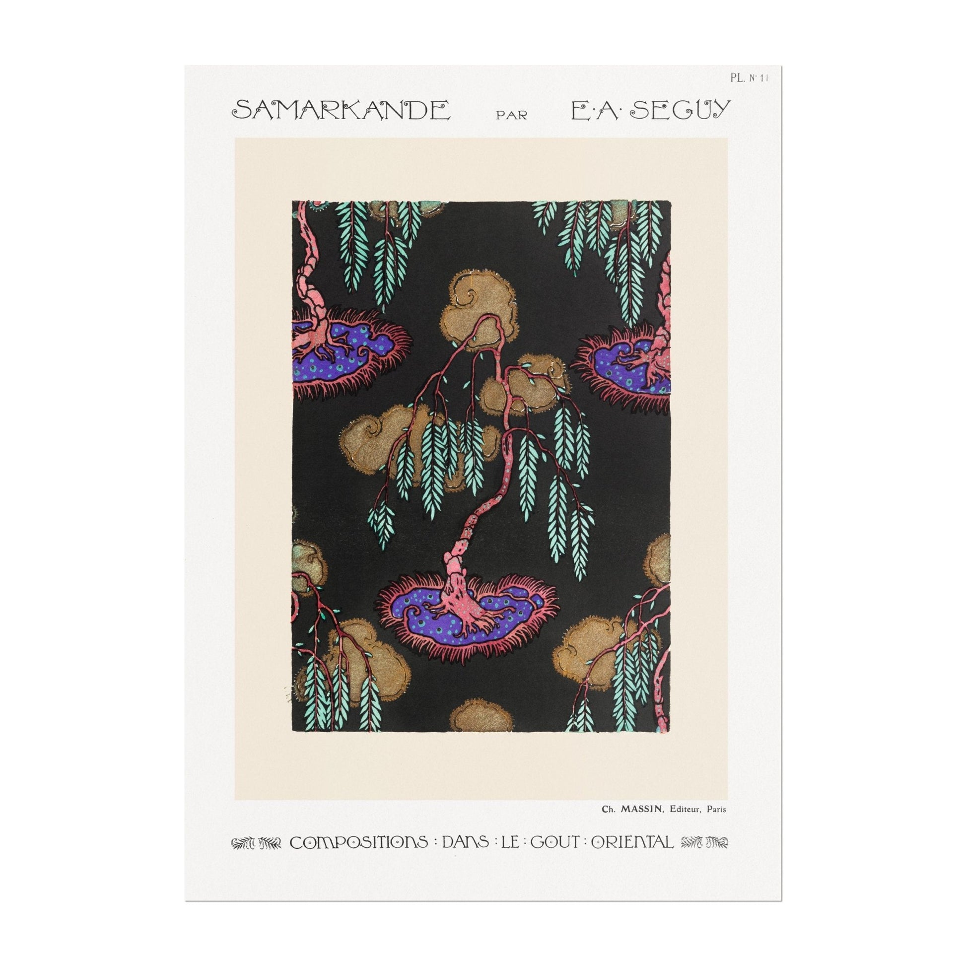 EUGÈNE SÉGUY - Samarkande No. 11 - Pathos Studio - Posters, Prints, & Visual Artwork