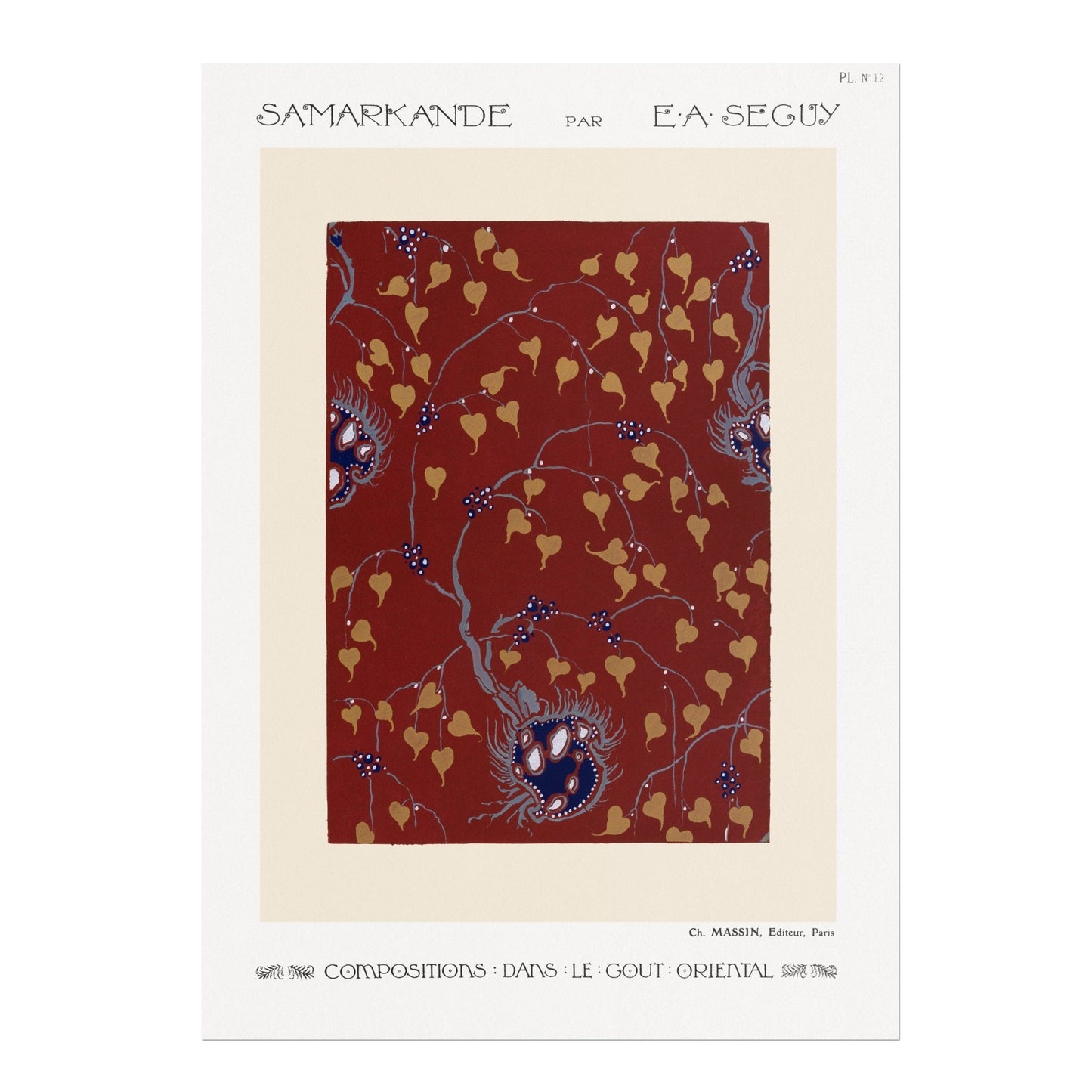 EUGÈNE SÉGUY - Samarkande No. 12 - Pathos Studio - Posters, Prints, & Visual Artwork