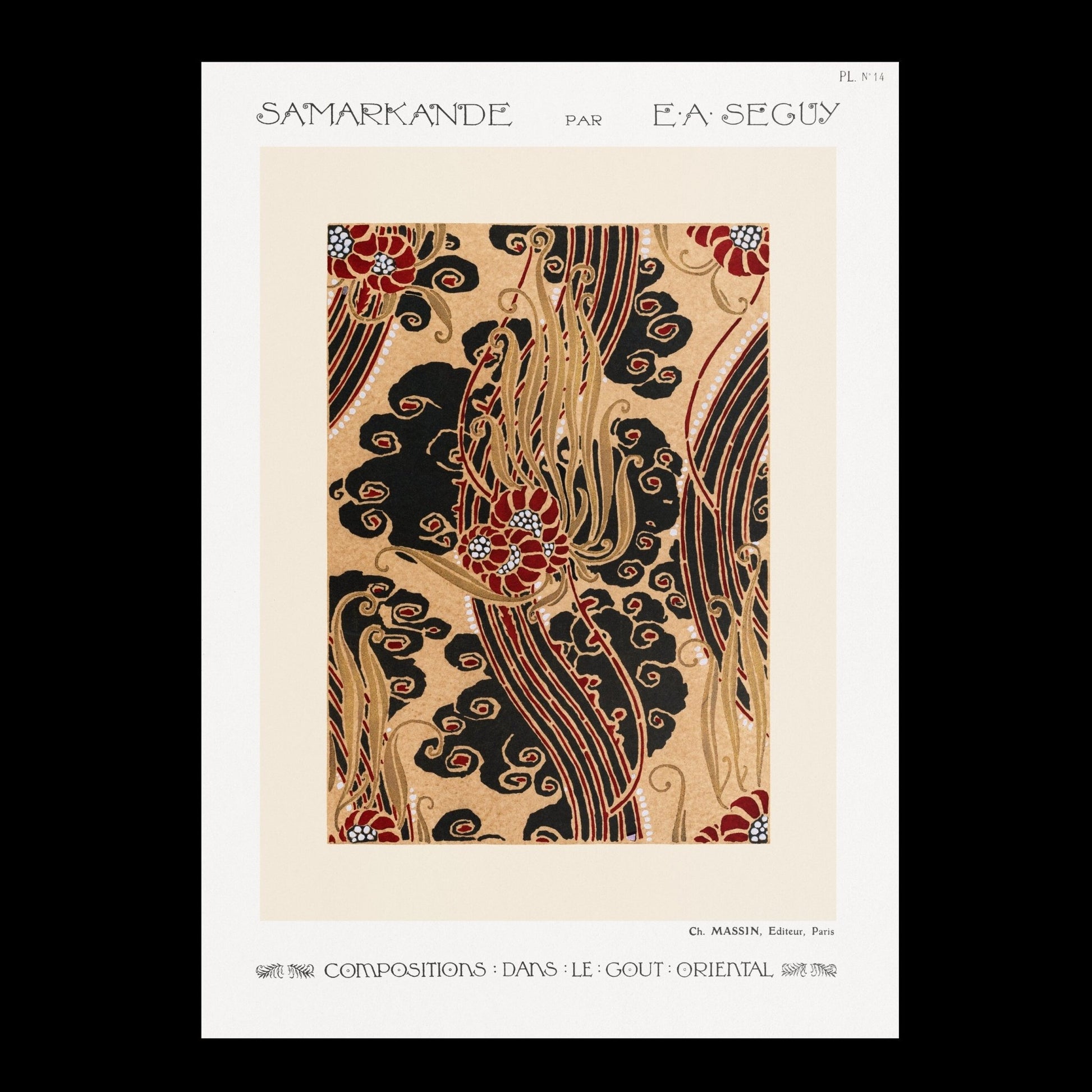 EUGÈNE SÉGUY - Samarkande No. 14 - Pathos Studio - Posters, Prints, & Visual Artwork