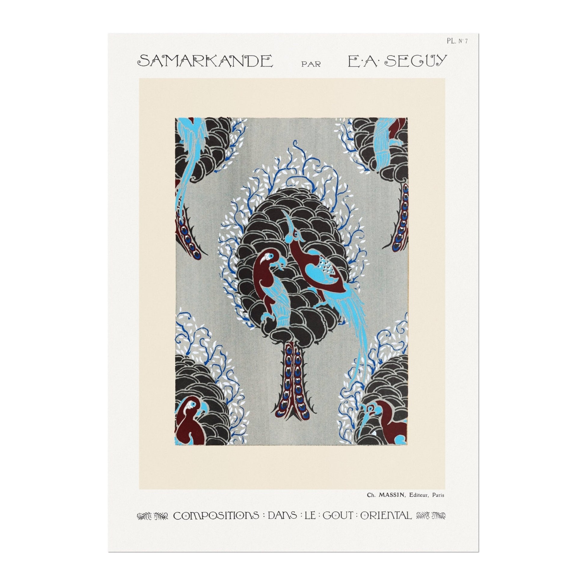 EUGÈNE SÉGUY - Samarkande No. 17 - Pathos Studio - Posters, Prints, & Visual Artwork