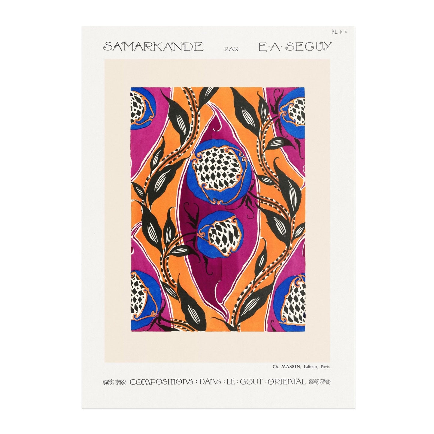 EUGÈNE SÉGUY - Samarkande No. 4 - Pathos Studio - Posters, Prints, & Visual Artwork
