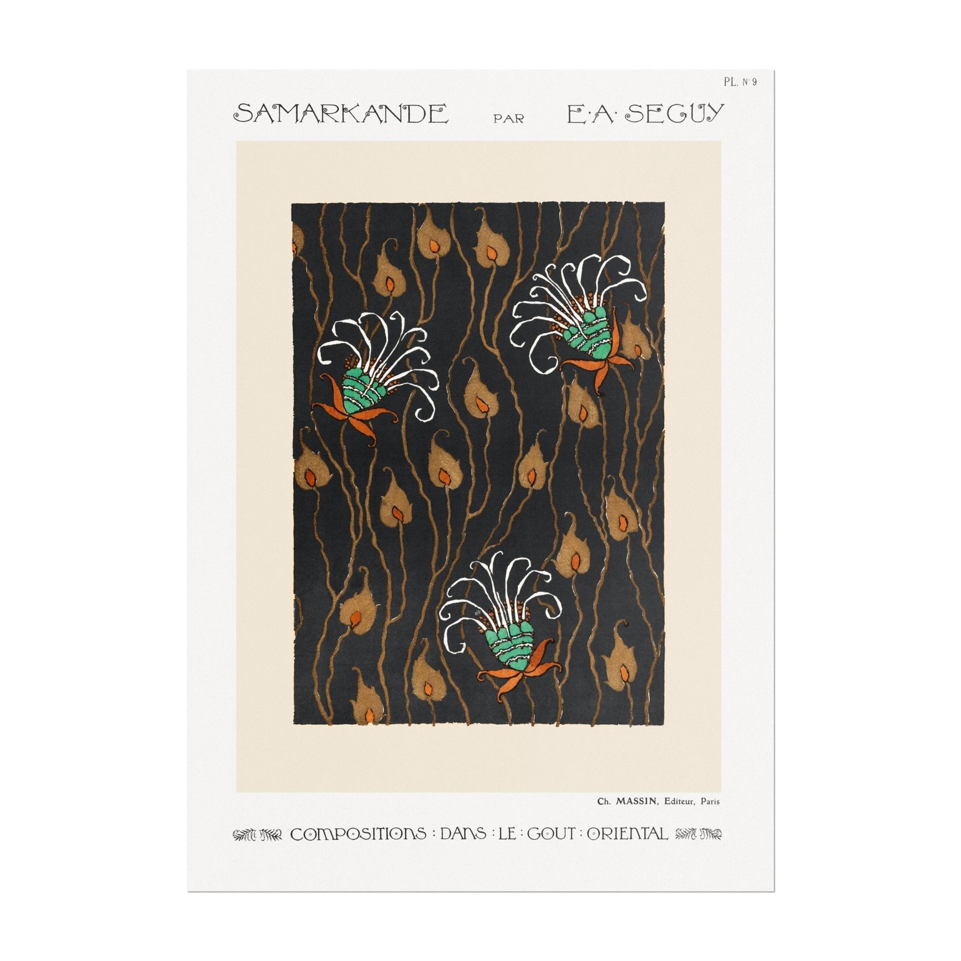EUGÈNE SÉGUY - Samarkande No. 9 - Pathos Studio - Posters, Prints, & Visual Artwork
