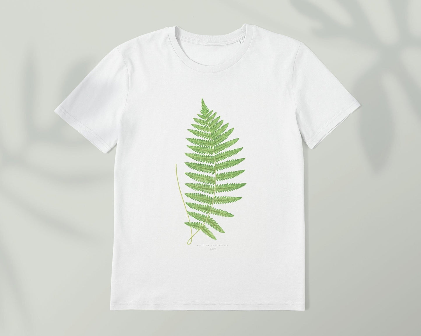 Fern Leaf - Vintage Botanical Print T-Shirt - Pathos Studio -