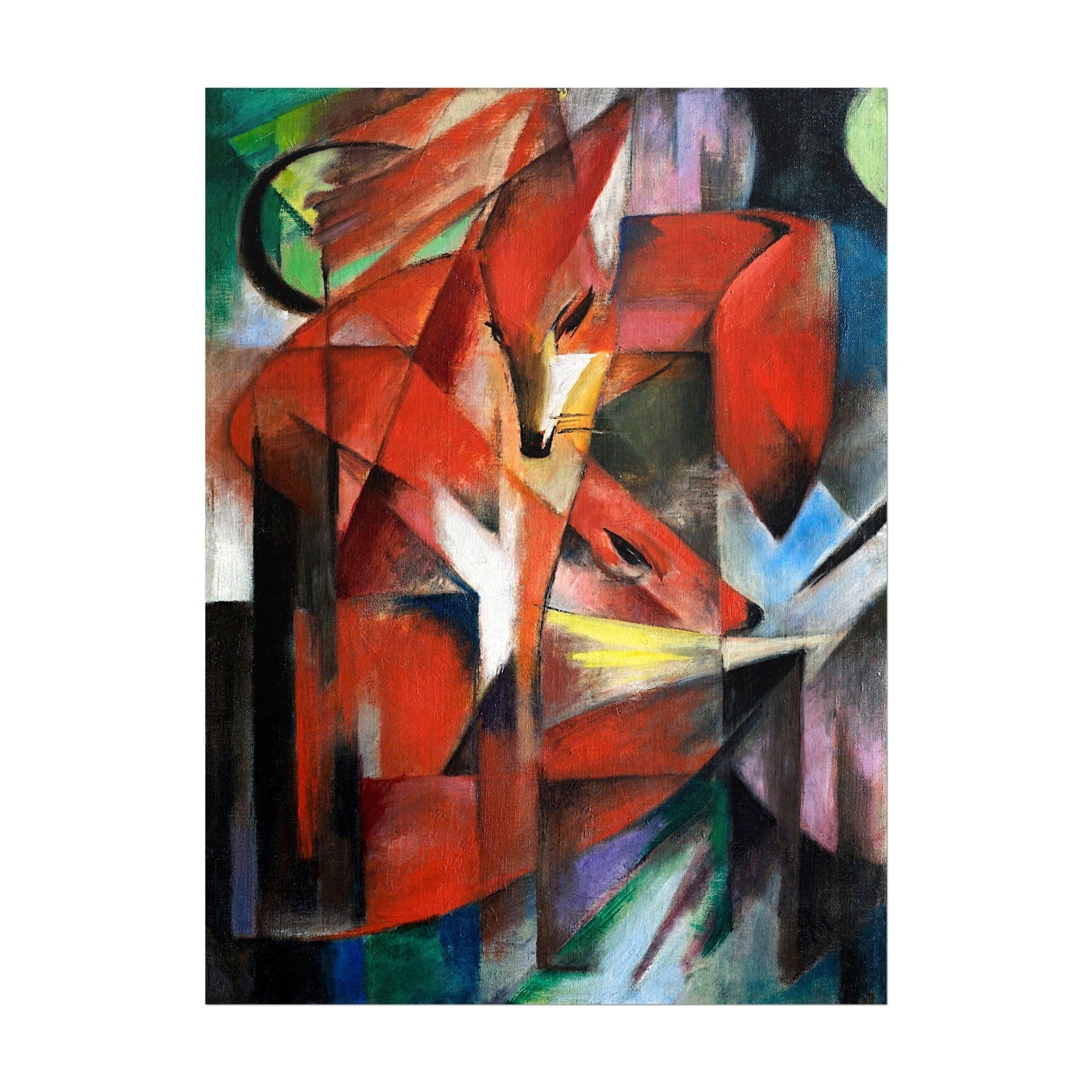 FRANZ MARC - The Foxes - Pathos Studio - Art Prints