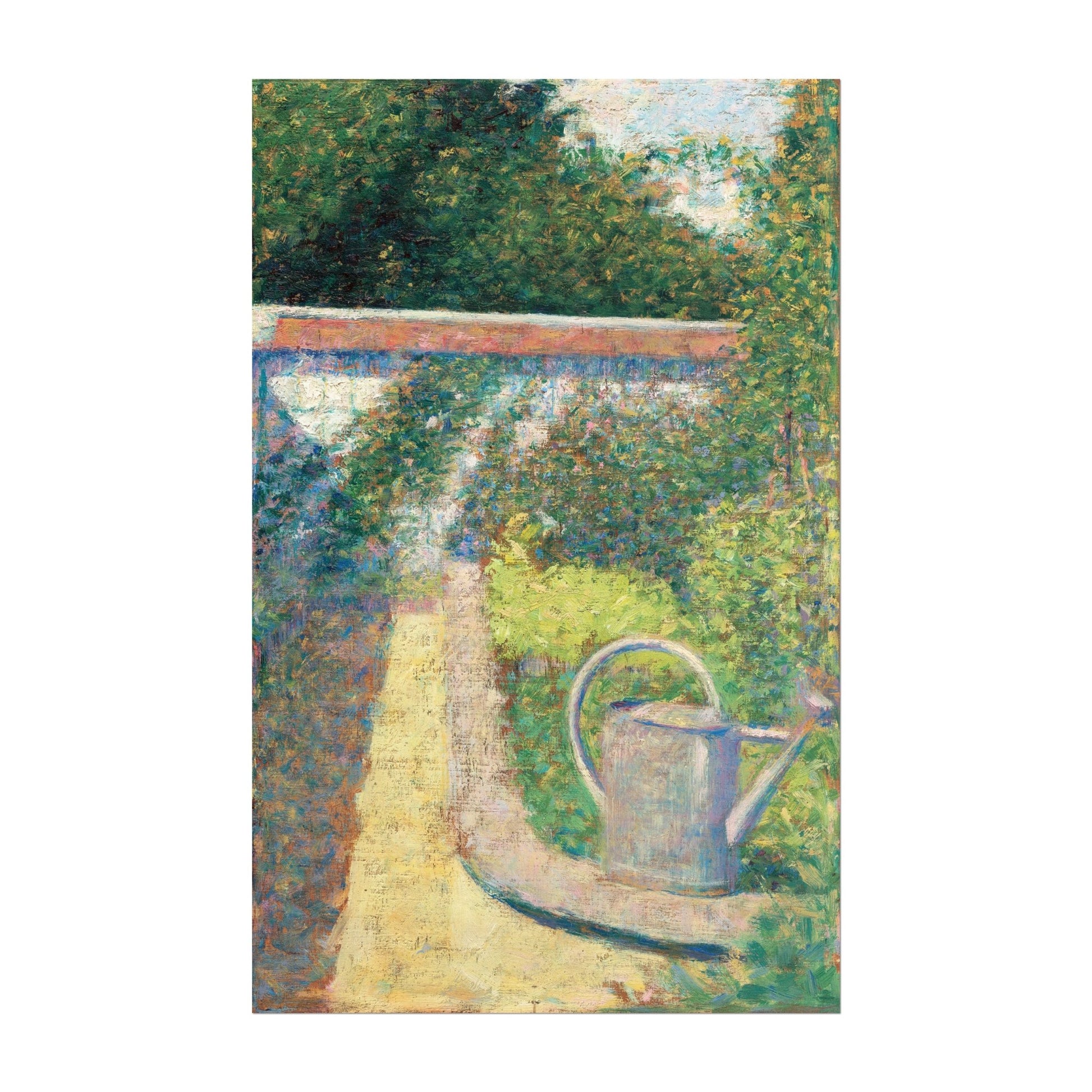 GEORGES SEURAT - The Watering Can (Garden at Le Raincy) - Pathos Studio -