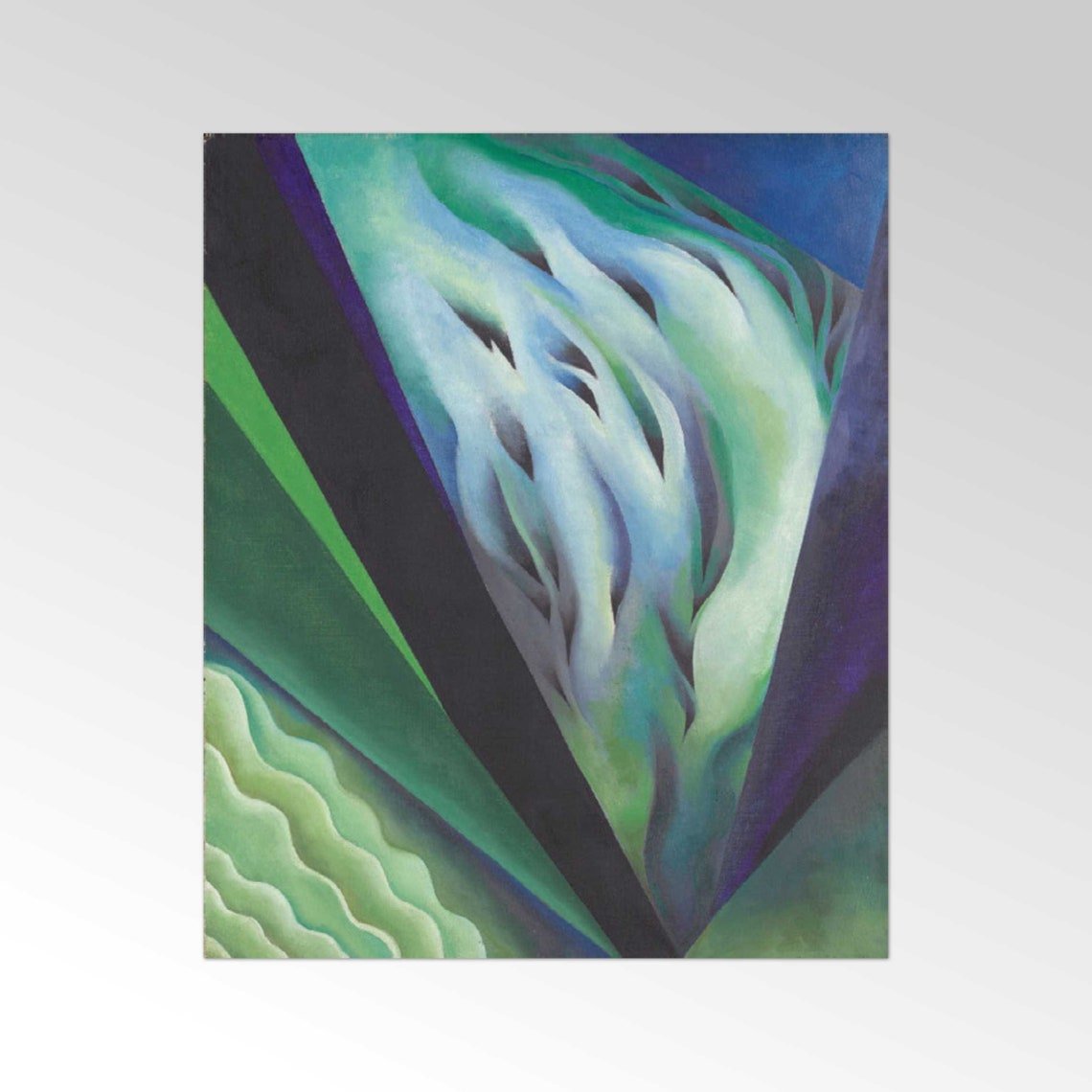 GEORGIA O KEEFFE Blue and Green Music