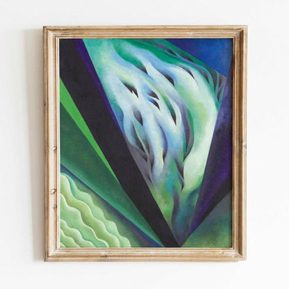 GEORGIA O'KEEFFE - Blue and Green Music (Giclée Art Print) - Pathos Studio - Art Prints