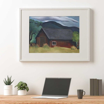 GEORGIA O'KEEFFE - My Shanty, Lake George (Giclée Art Print) - Pathos Studio - Art Prints