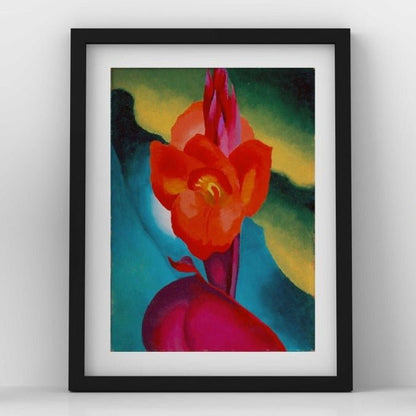 GEORGIA O'KEEFFE - Red Canna (Giclée Art Print) - Pathos Studio - Art Prints