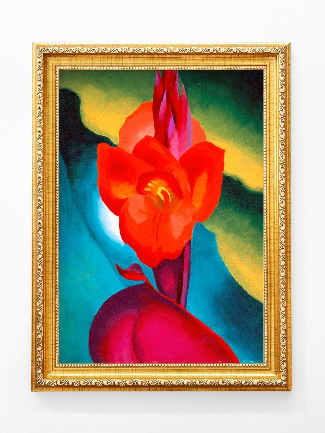 GEORGIA O'KEEFFE - Red Canna (Giclée Art Print) - Pathos Studio - Art Prints