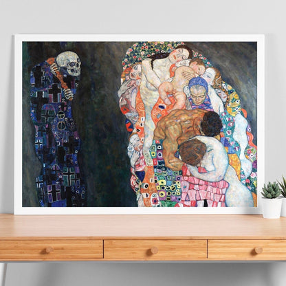 GUSTAV KLIMT - Death And Life - Pathos Studio - Art Prints