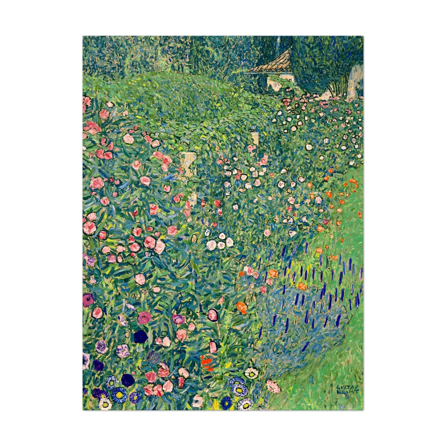 GUSTAV KLIMT - Paysage de jardin italien (Italienische Gartenlandschaft)