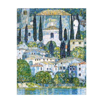 GUSTAV KLIMT - Kirche (église) à Cassone