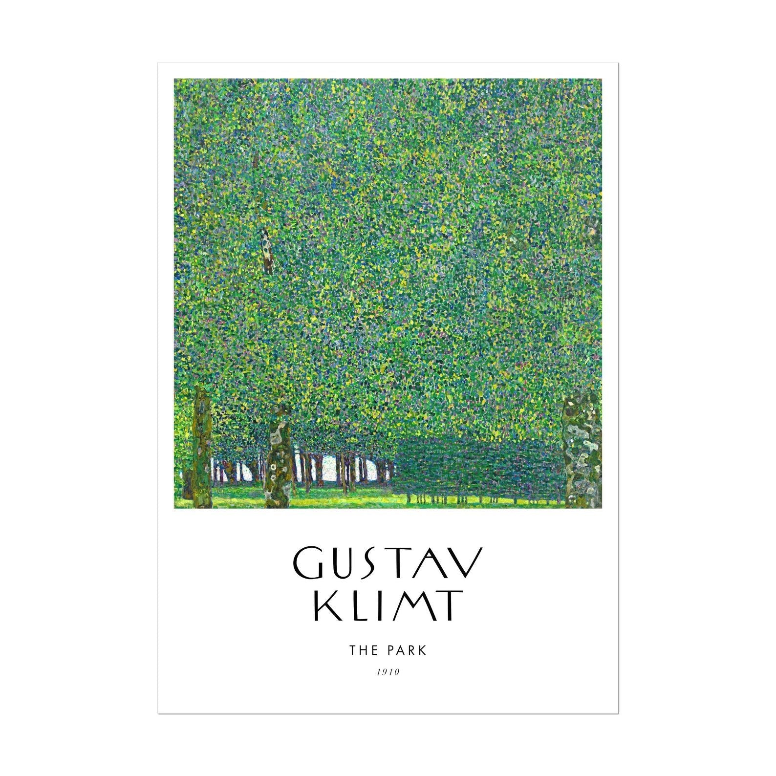 GUSTAV KLIMT - The Park (Poster Style) - Pathos Studio -