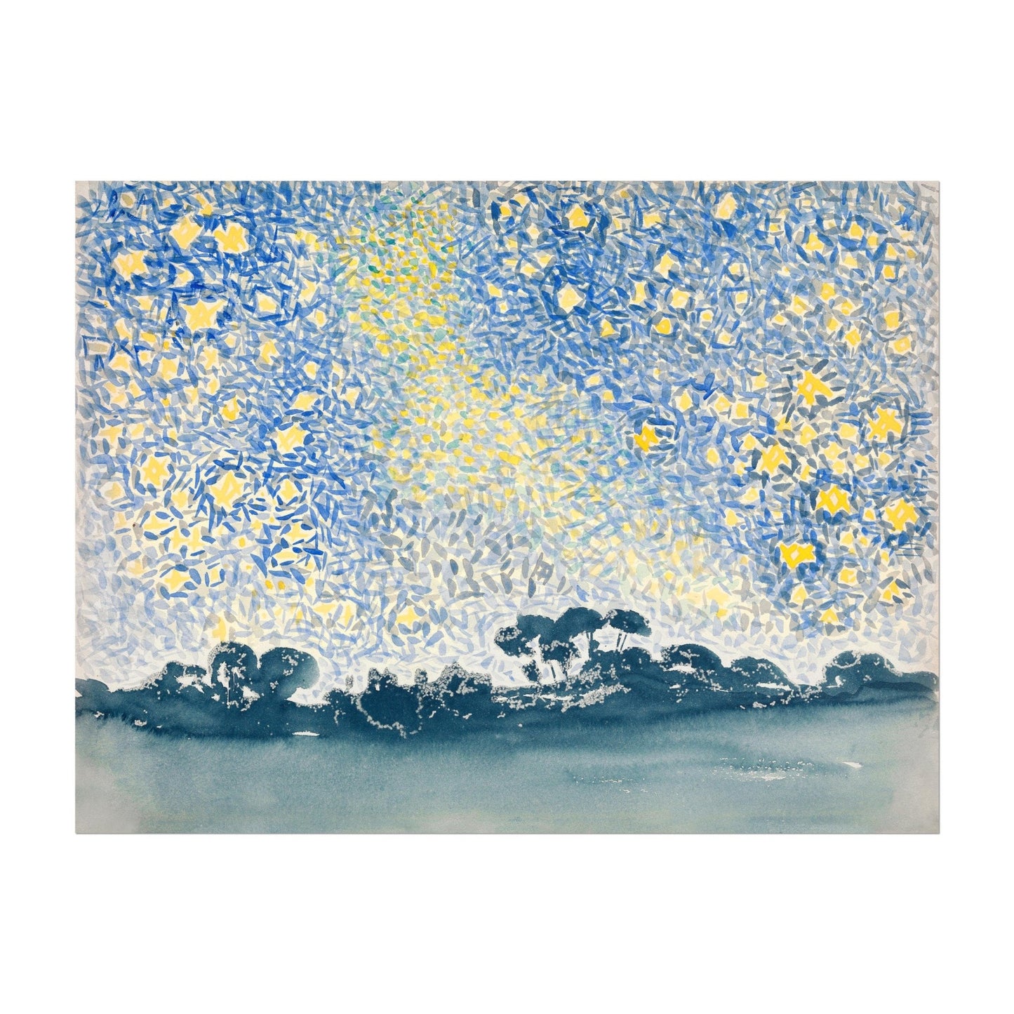 HENRI-EDMOND CROSS - Landscape with Stars