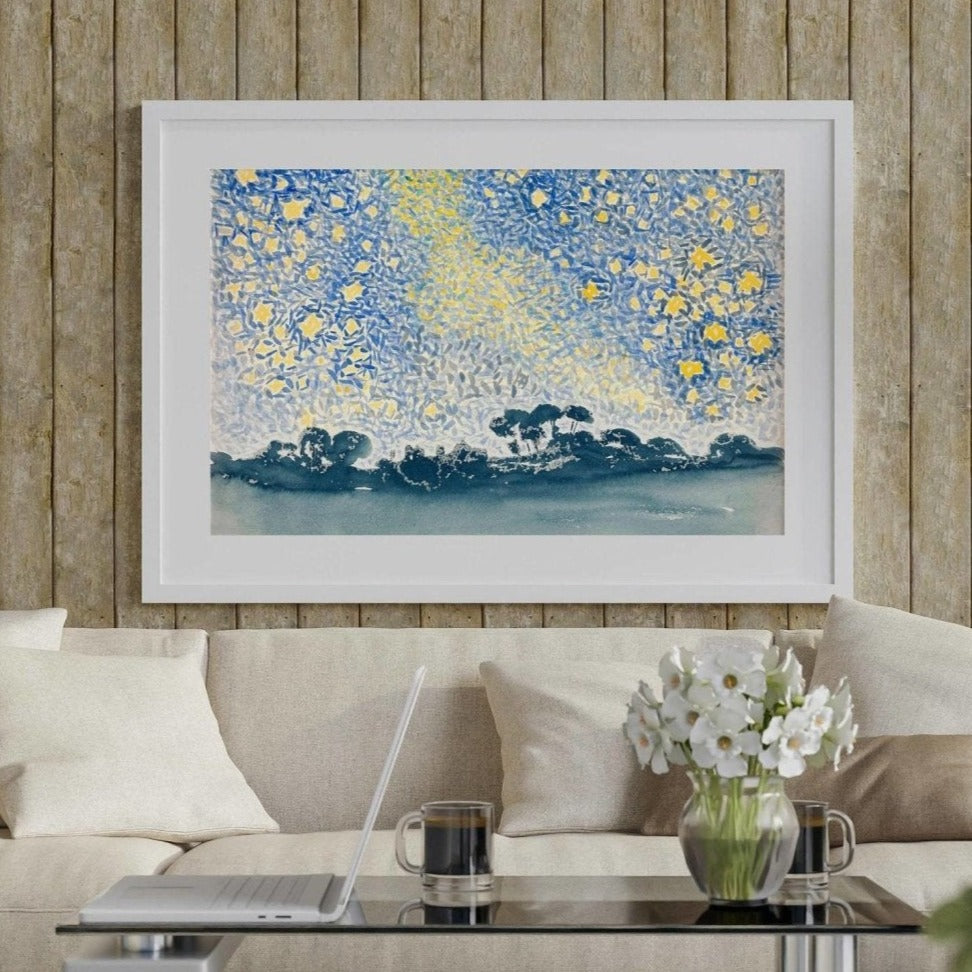 HENRI-EDMOND CROSS - Landscape with Stars