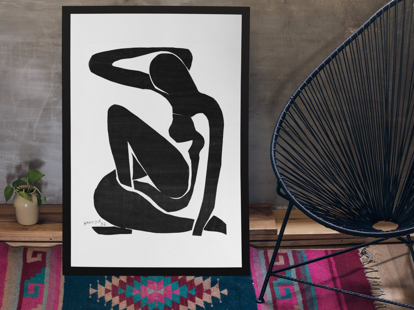 HENRI MATISSE - Set Of 3 Portrait Cut-Outs - Pathos Studio - Posters, Prints, & Visual Artwork