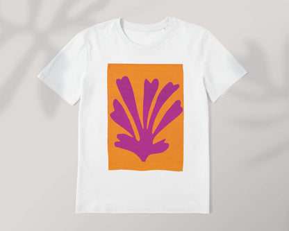 HENRI MATISSE - Violet Leaf T-Shirt - Pathos Studio -