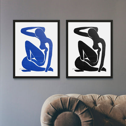 HENRI MATISSE - Woman Cut-Out from 'The Blue Nudes'