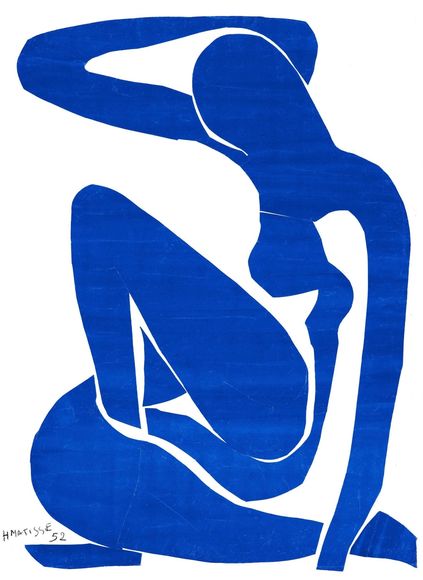 HENRI MATISSE - Woman Cut-Out from 'The Blue Nudes'