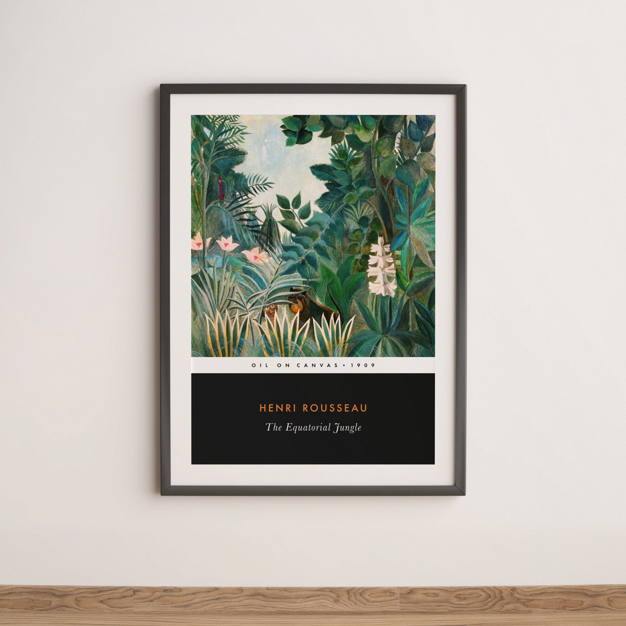 HENRI ROUSSEAU - The Equatorial Jungle (Vintage Classic Style) – Pathos ...