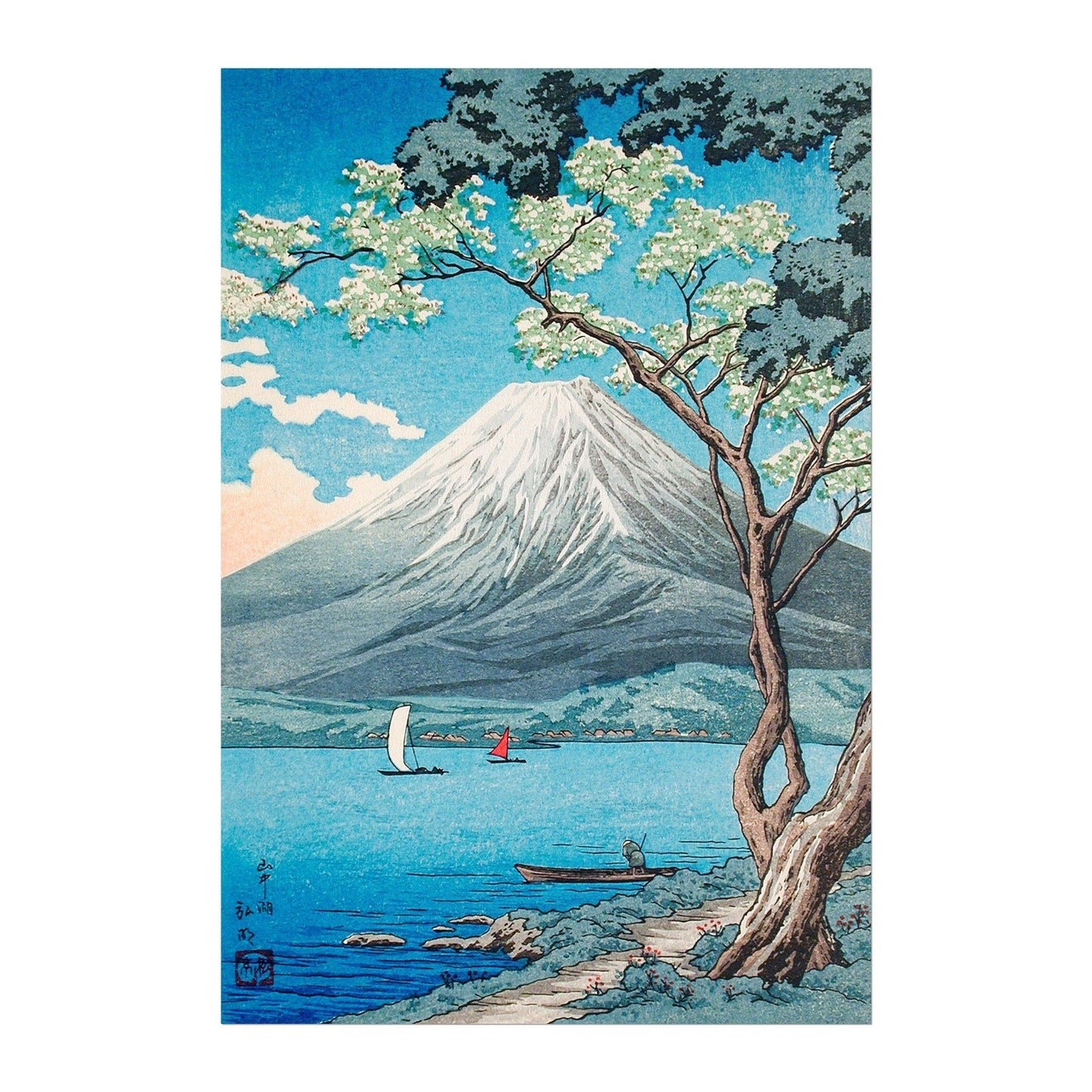 HIROAKI TAKAHASHI - Mount Fuji From Lake Yamanaka - Pathos Studio -