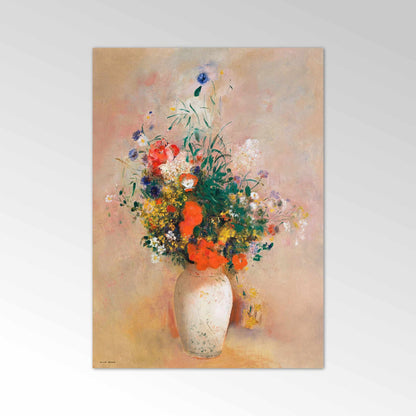 ODILON REDON - Vase of Flowers