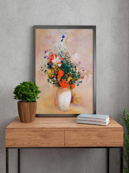 ODILON REDON - Vase of Flowers