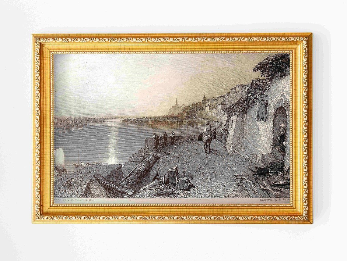 JMW TURNER - Montsoreau