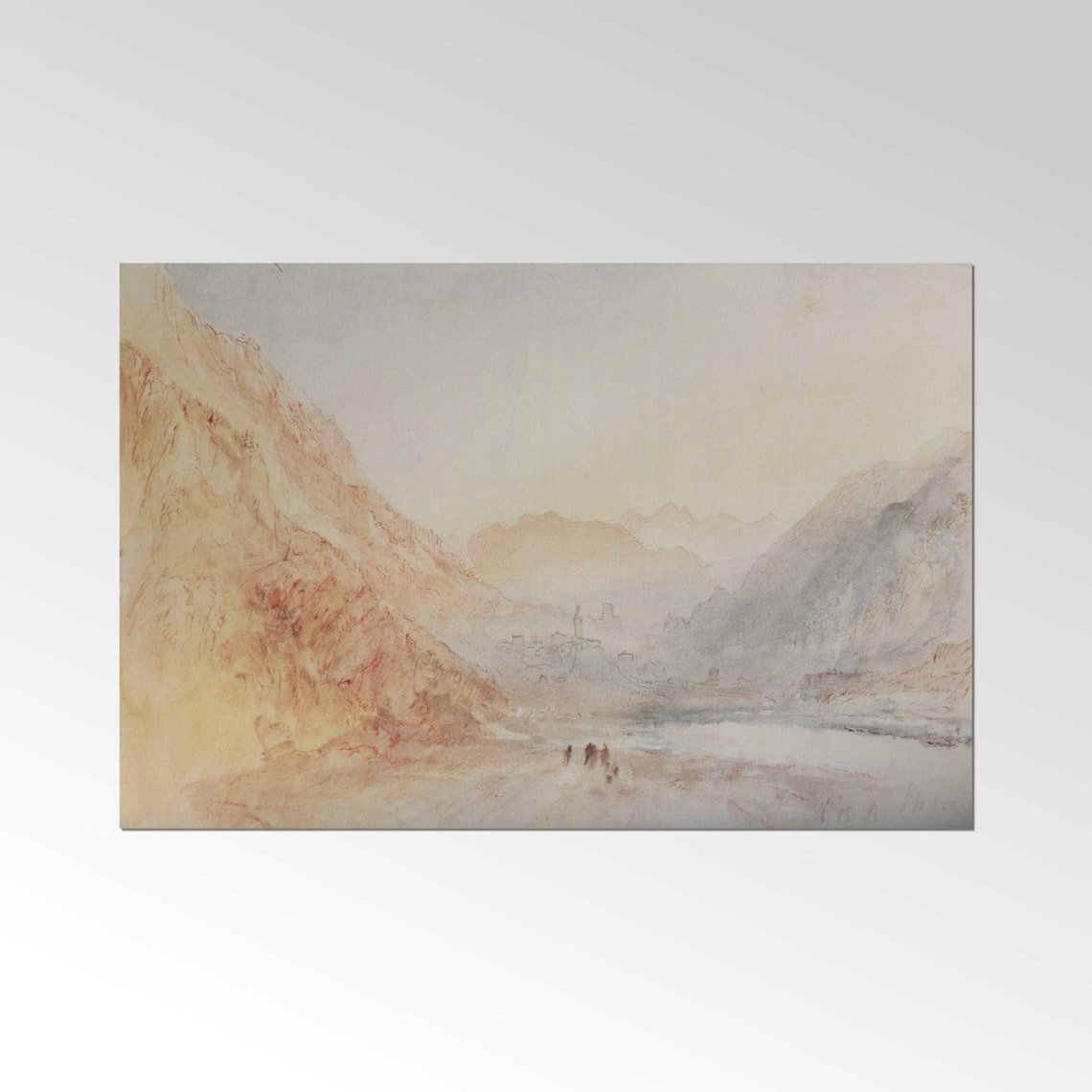 JMW TURNER - Splugen