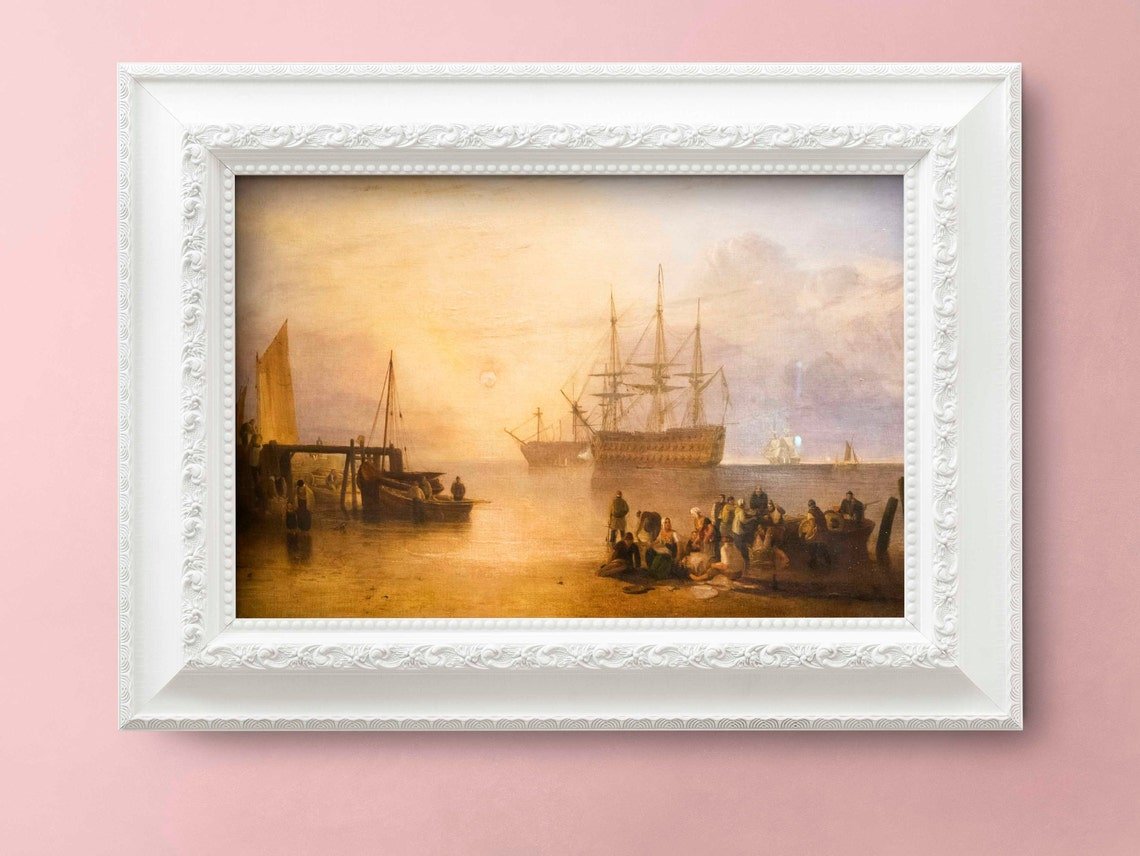 JMW TURNER – The Sun Rising