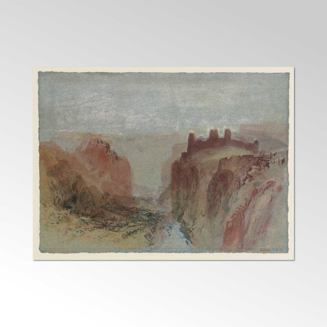 J. M. W. TURNER - While In Luxembourg City