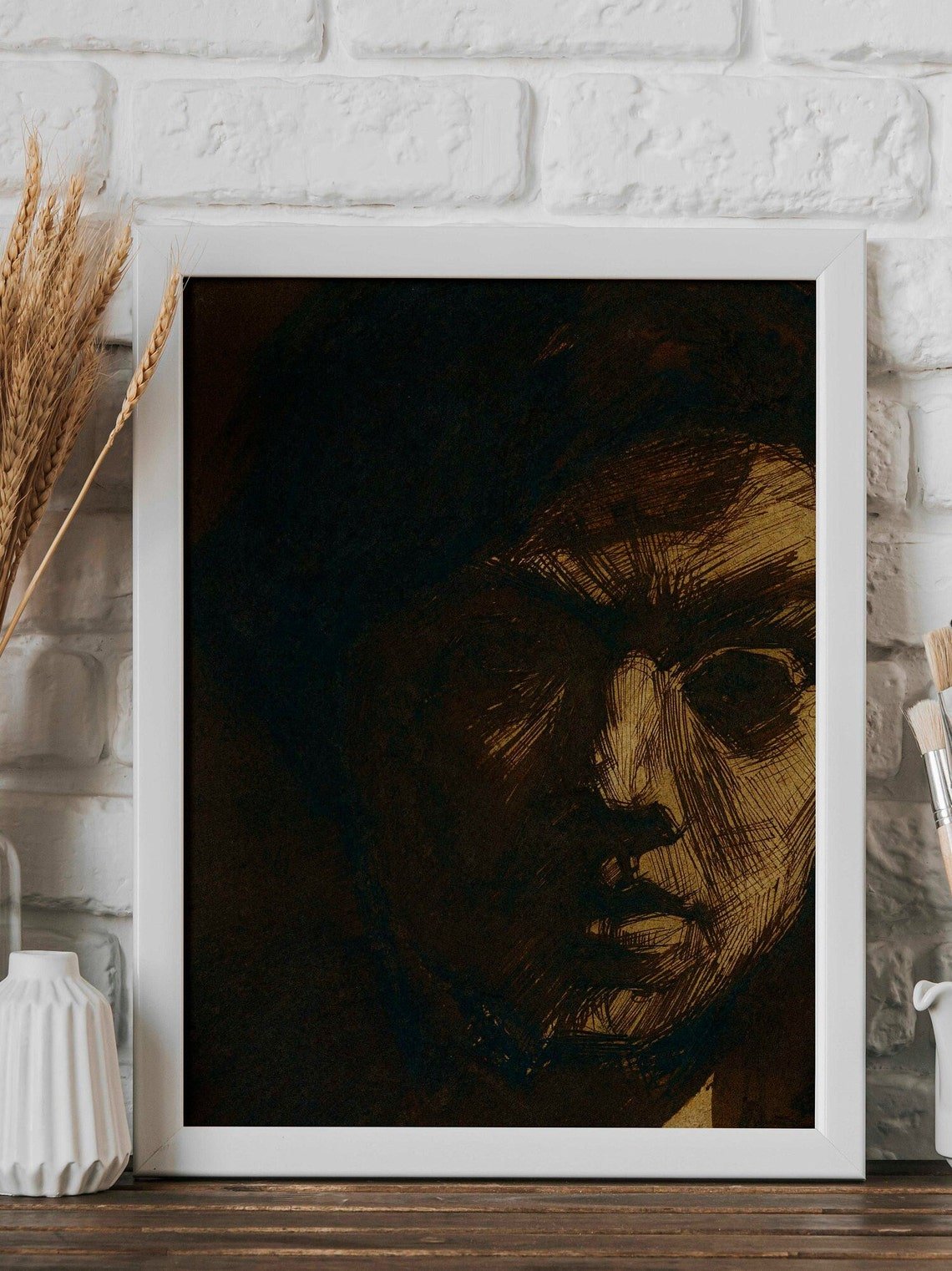 JAN TOOROP - Self–Portrait Of The Painter Jan Toorop