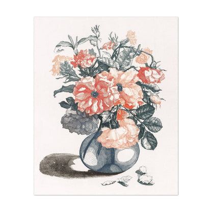 JOHAN TEYLER - Fleurs Dans Un Vase 2 (À La Poupée)